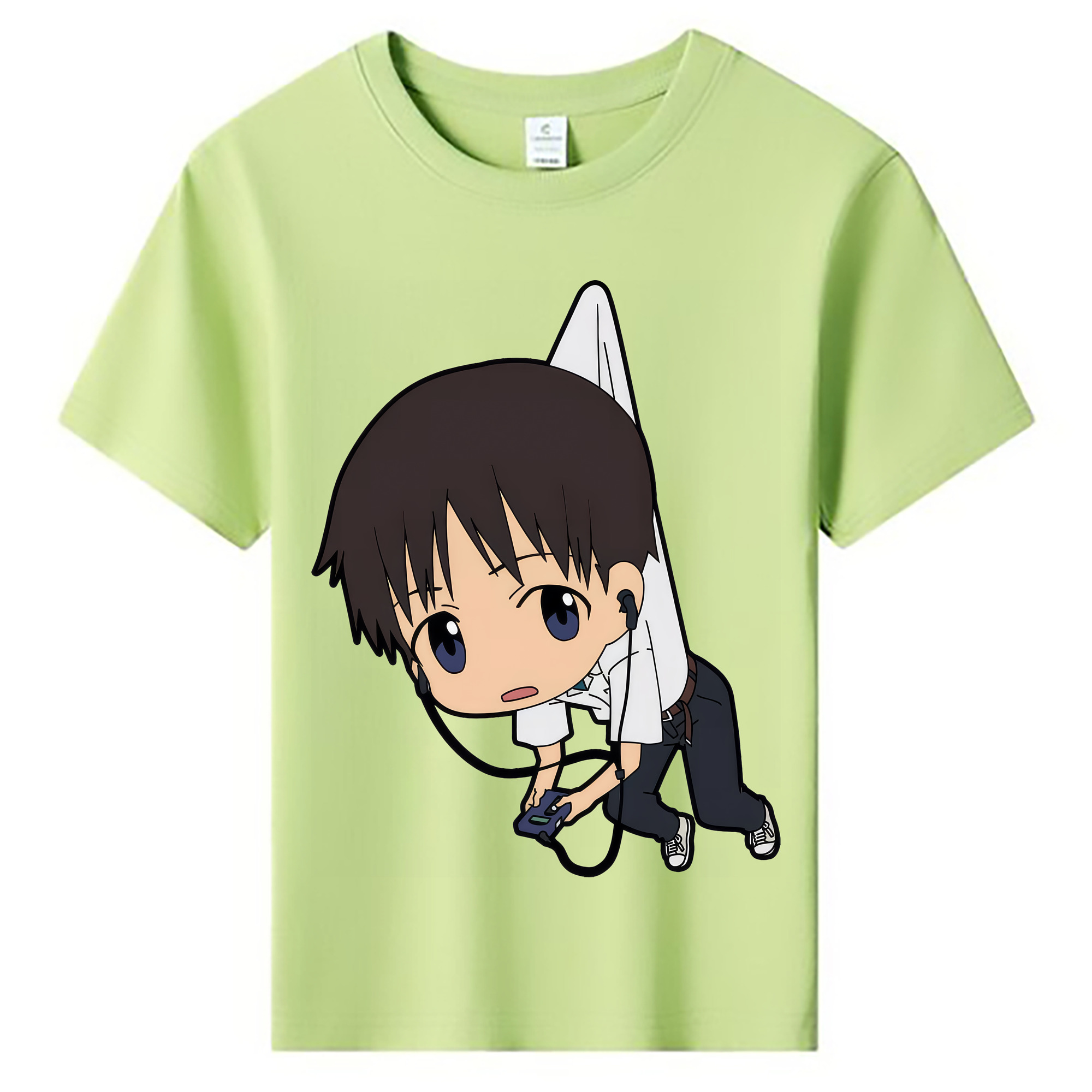 （画像用） EVA 新世紀エヴァンゲリオン 綿100％キッズTシャツ（フロントプリント）